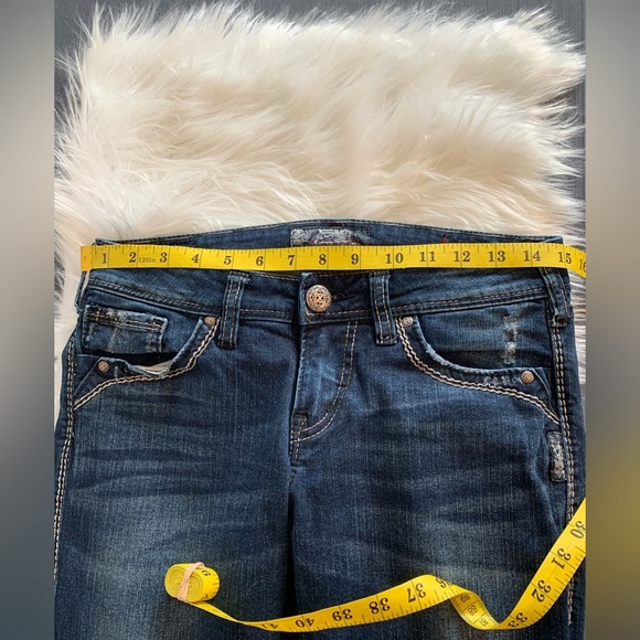 Silver Jeans Blue Skinny Denim - Picture 3 of 8